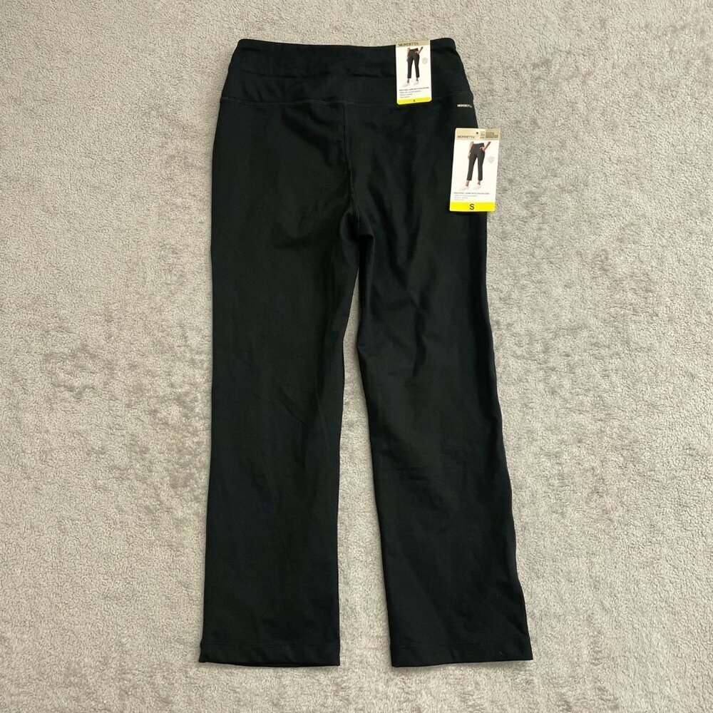 NEW Mondetta Women's S High-Rise Capri Pants Black 25" Inseam - Picture 4 of 10